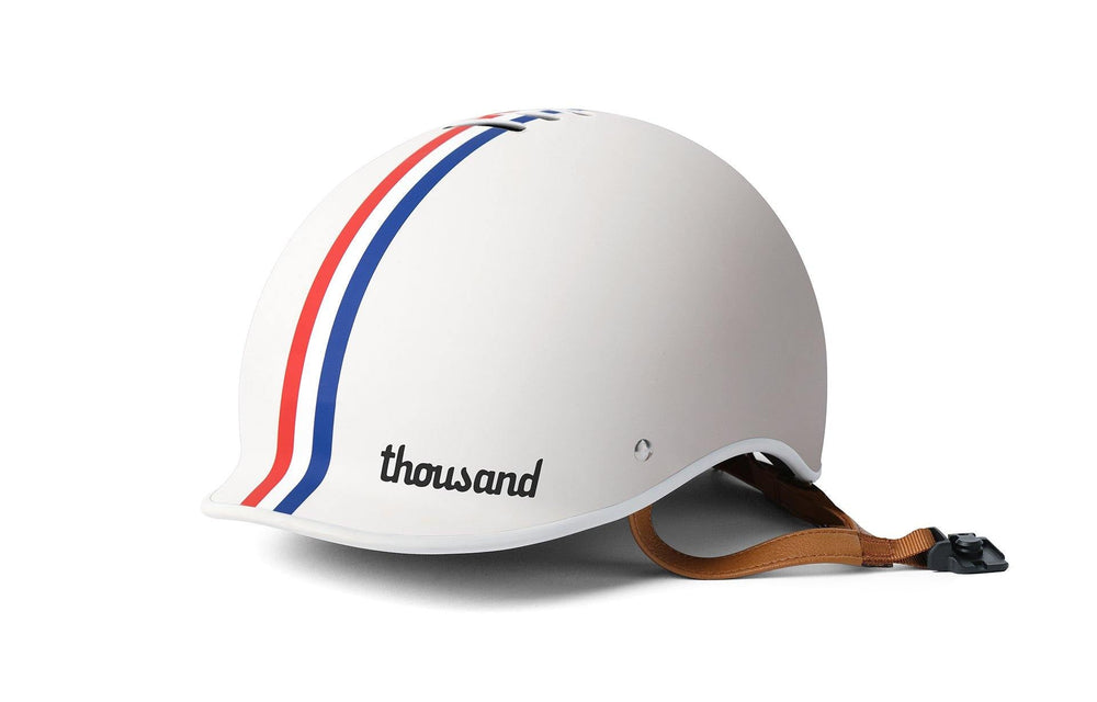 Casque vélo vintage Thousand Heritage speedway creme vue 3/4