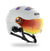 Casque de vélo urbain Kask Urban-R blanc avec visière arc-en-ciel 