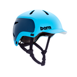 Casque de vélo de ville design Bern Watts 2.0 Matte Bleu Ocean