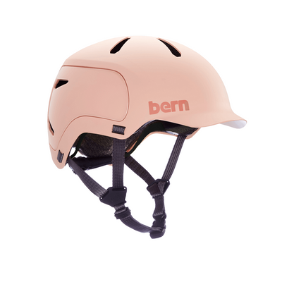 Casque de vélo de ville design Bern Watts 2.0 Matte Rose Blush