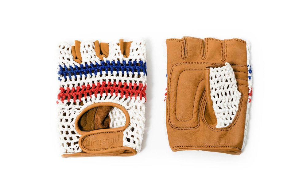 Gants Thousand De Franc mitaines en cuir et coton