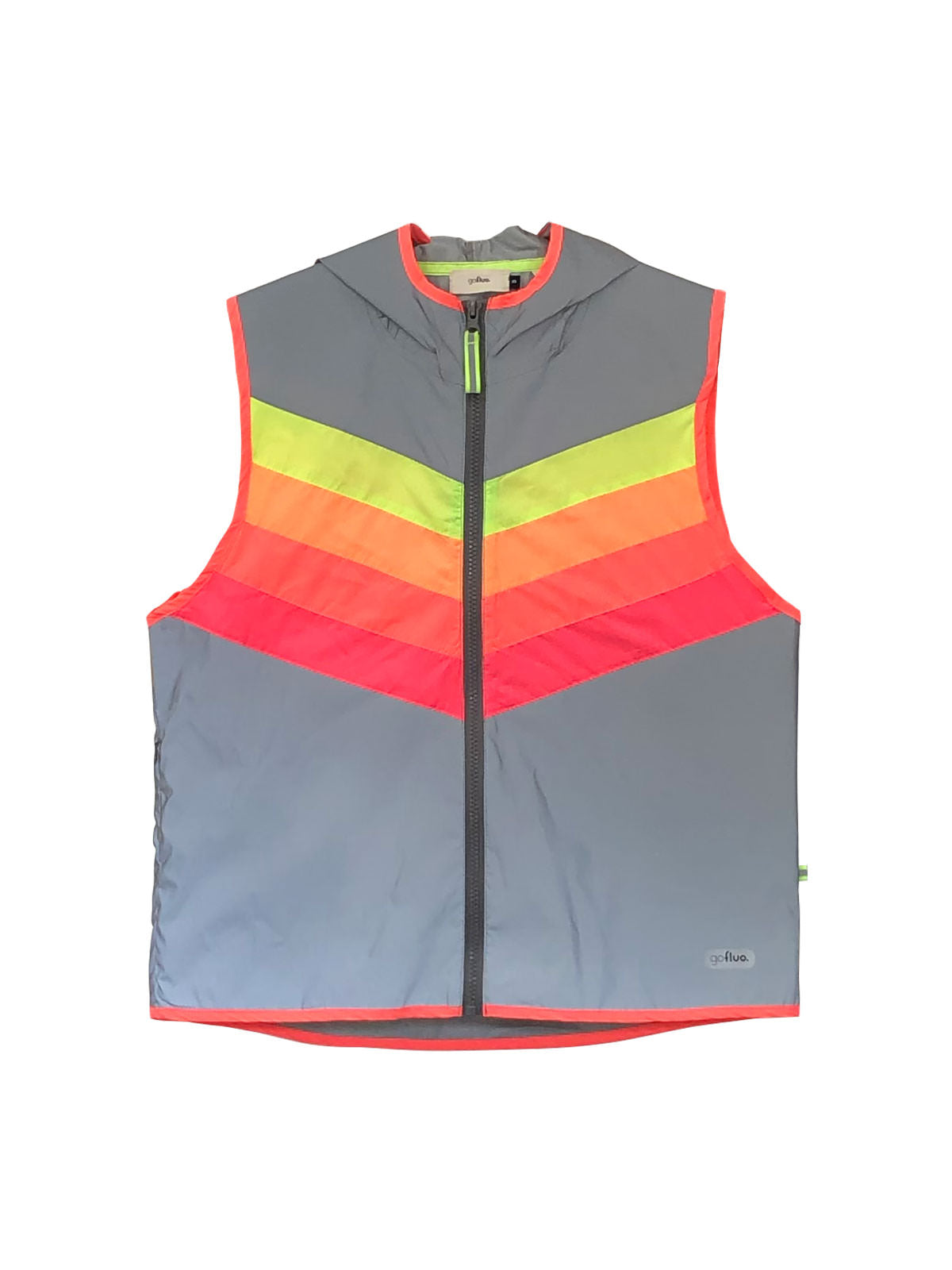 Veste sans manche réfléchissante Go Fluo Darkflow avant